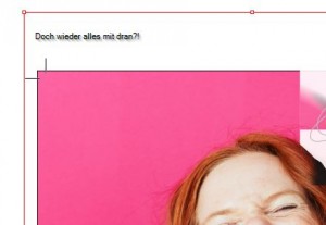 In der importierten PDF ist &quot;alles dran&quot; - auch die Zuschnittmarken etc. :-(